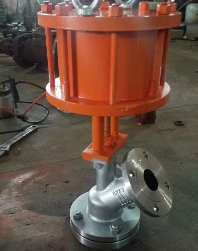 FL645H氣動(dòng)下展式放料閥